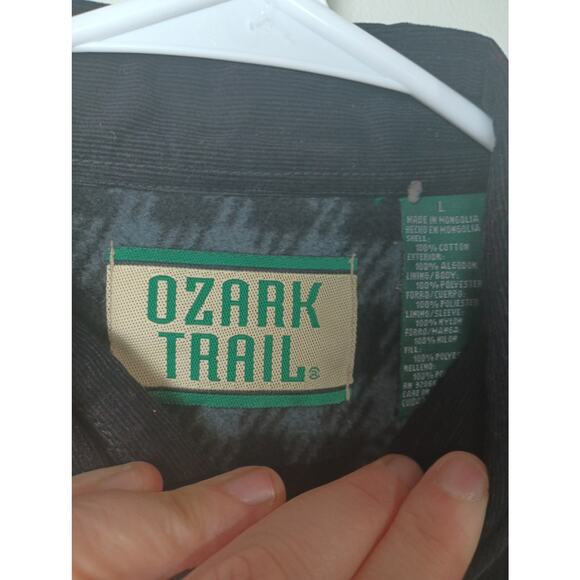 Vtg Ozark Trail Corduroy Flannel Plaid Lined Shacket Men's Large NWT Dead Stock - Picture 6 of 8